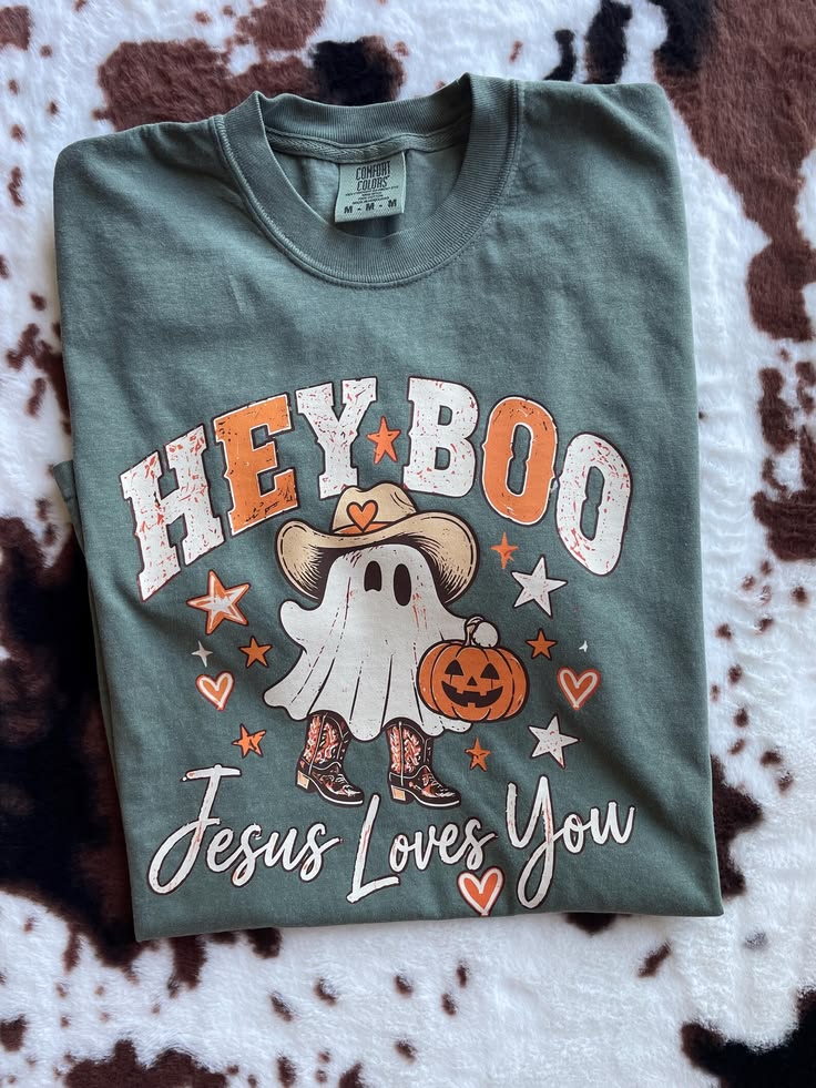 Hey Boo, Jesus Loves You Tee