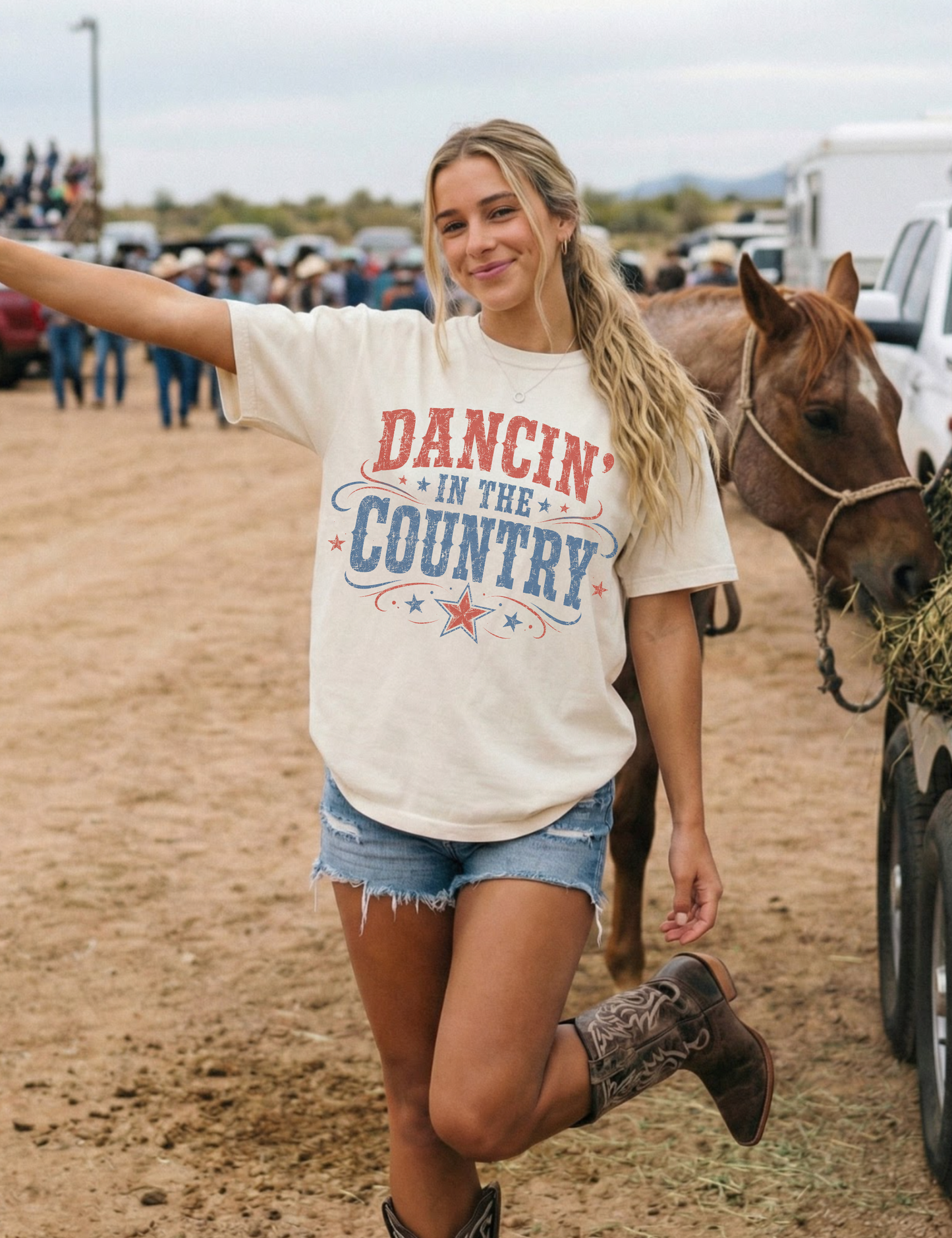 Matching Country Concert Shirts Dancin' in the Country Tees