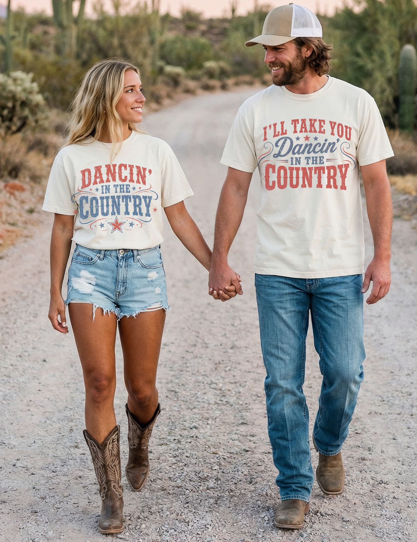 Matching Country Concert Shirts Dancin' in the Country Tees