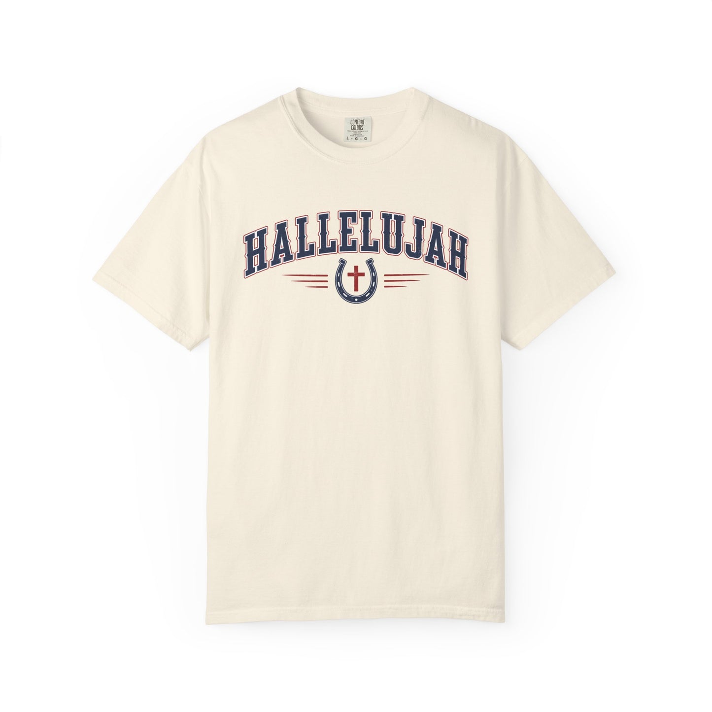 Hallelujah Patriotic Western Tee