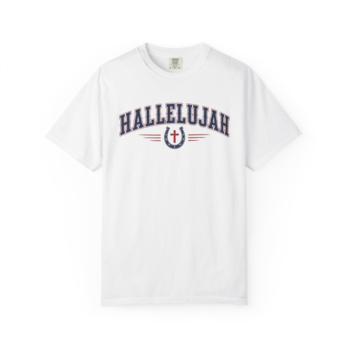 Hallelujah Patriotic Western Tee