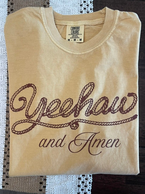 Yeehaw & Amen Western Graphic Tee