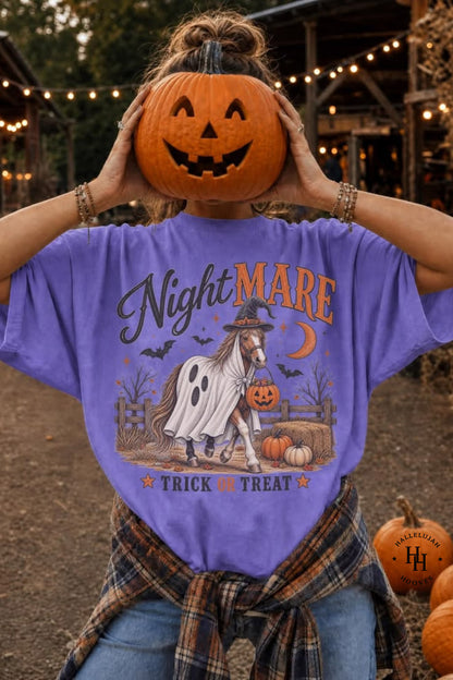 NightMARE Halloween Horse Shirt Youth & Adult Trick or Treat Tee