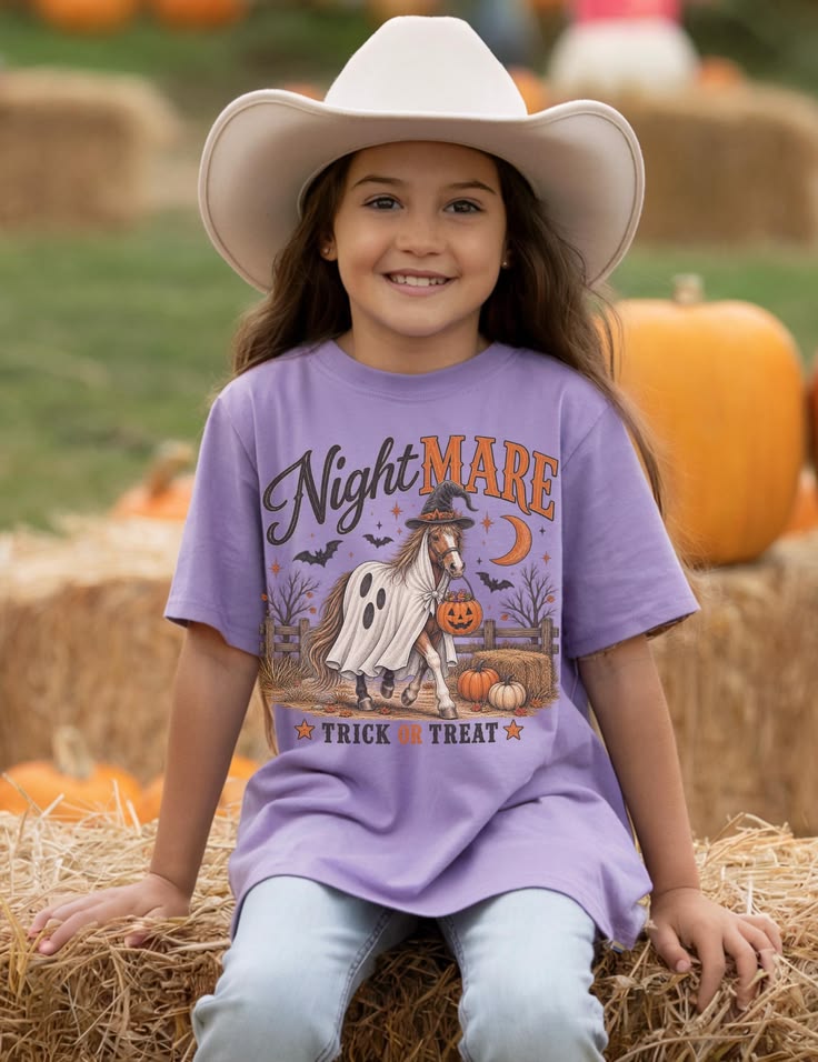 NightMARE Halloween Horse Shirt Youth & Adult Trick or Treat Tee