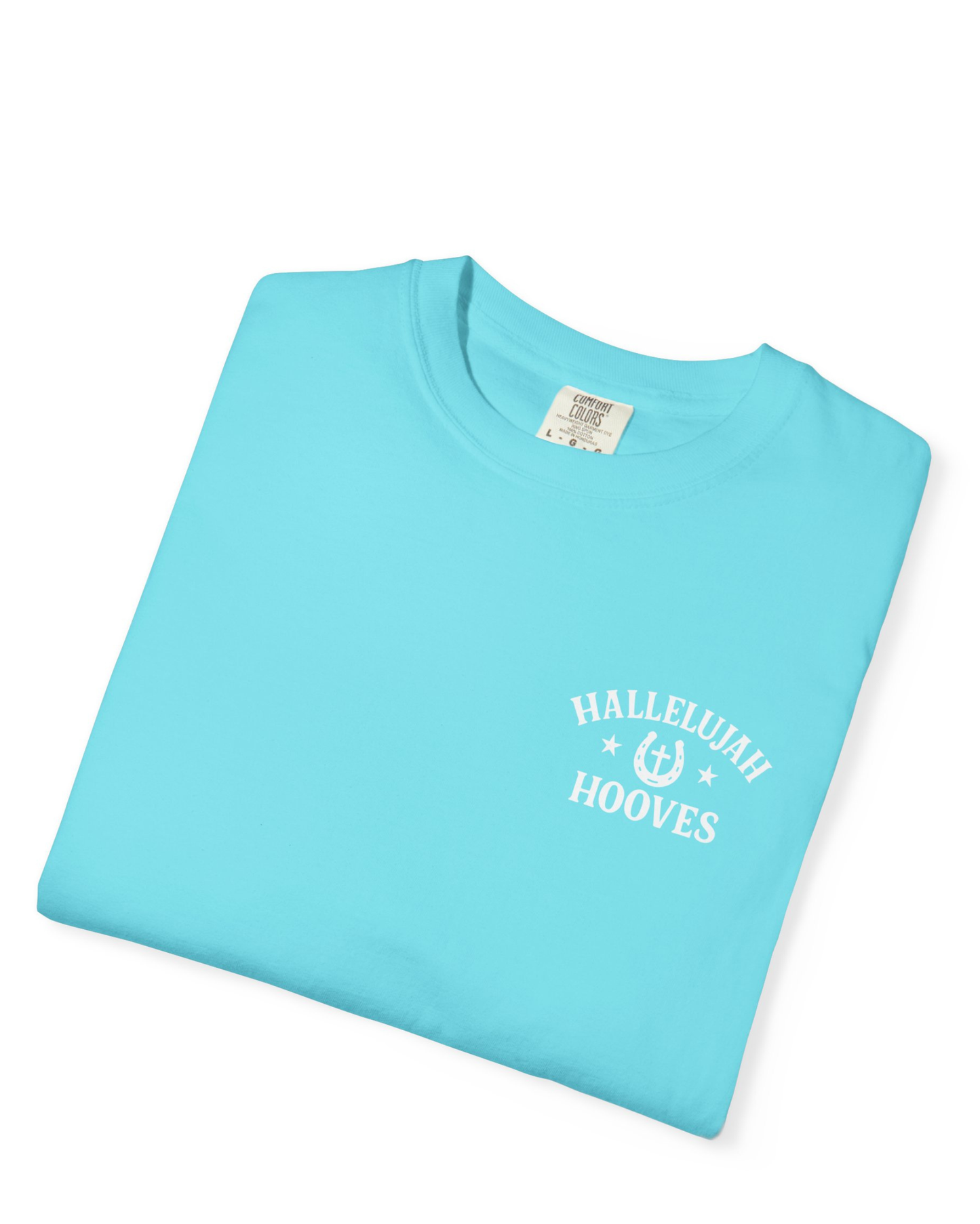 Standing on the Promises of God Tee – Christian Cowgirl Back Print